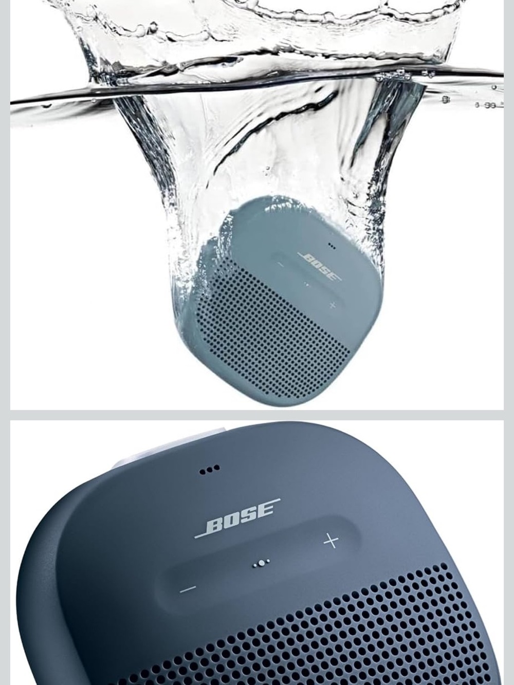 Bose Portable Bluetooth Speaker in Midnight Blue waterproof